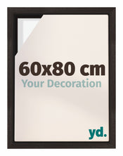 Lyon MDF Canvas Floater Frame 60x80cm Oak Dark Front Size | Yourdecoration.com