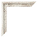 Lyon MDF Canvas Floater Frame White Vintage Corner | Yourdecoration.com