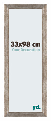 Mura MDF Photo Frame 33x98cm Métal Vintage Front Size | Yourdecoration.com
