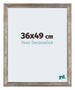 Mura MDF Photo Frame 36x49cm Métal Vintage Front Size | Yourdecoration.com
