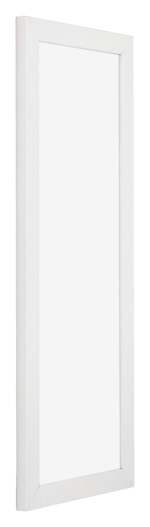 Mura MDF Photo Frame 37 5x98cm White High Gloss Front Oblique | Yourdecoration.com
