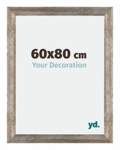 Mura MDF Photo Frame 60x80cm Metal Vintage Front Size | Yourdecoration.com