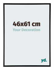 Austin Aluminium Photo Frame 46x61cm Black High Gloss Front Size | Yourdecoration.com