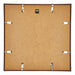 Annecy Plastic Photo Frame 20x20cm Brown Back | Yourdecoration.com