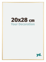 Austin Aluminium Photo Frame 20x28cm Gold High Gloss Front Size | Yourdecoration.com