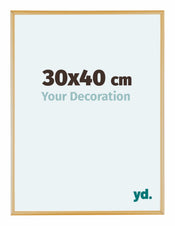 Austin Aluminium Photo Frame 30x40cm Gold Vintage Front Size | Yourdecoration.com