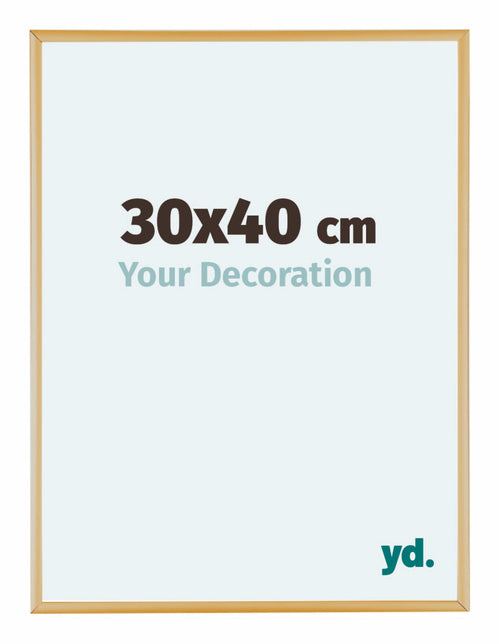 Austin Aluminium Photo Frame 30x40cm Gold Vintage Front Size | Yourdecoration.com