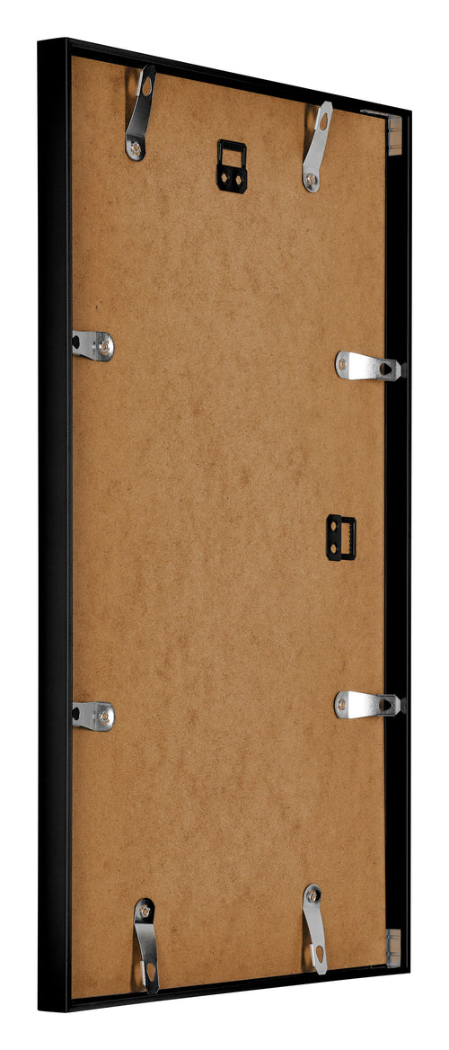 Austin Aluminium Photo Frame 30x50cm Black High Gloss Back Oblique | Yourdecoration.com