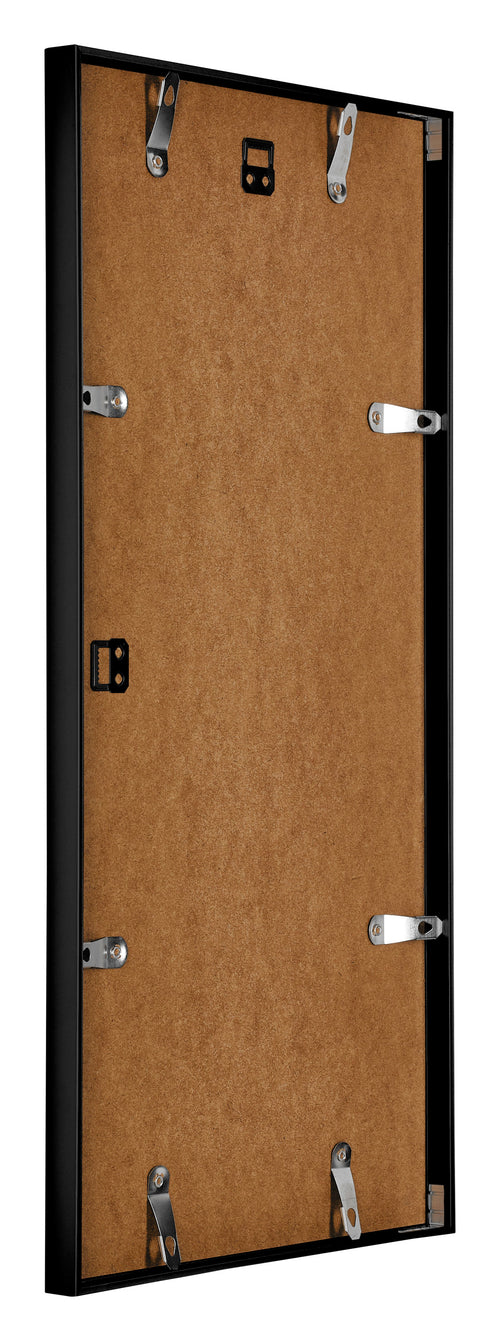 Austin Aluminium Photo Frame 50x100cm Black High Gloss Back Oblique | Yourdecoration.com