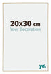 Evry Plastic Photo Frame 20x30cm Beech Light Front Size | Yourdecoration.com