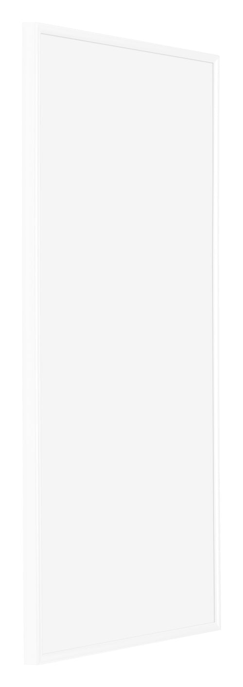 Evry Plastic Photo Frame 45x80cm White High Gloss Front Oblique | Yourdecoration.com