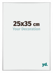 Kent Aluminium Photo Frame 25x35cm Silver High Gloss Front Size | Yourdecoration.com