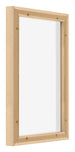 Lyon MDF Canvas Floater Frame 2 3 Beech Back Oblique | Yourdecoration.com