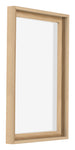 Lyon MDF Canvas Floater Frame 2 3 Beech Front Oblique | Yourdecoration.com