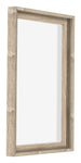 Lyon MDF Canvas Floater Frame 2 3 Sonoma Oak Front Oblique | Yourdecoration.com