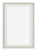 Lyon MDF Canvas Floater Frame 2 3 White Matte Front | Yourdecoration.com