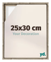 Lyon MDF Canvas Floater Frame 25x30cm Sonoma Oak Voorzijde Maat | Yourdecoration.com
