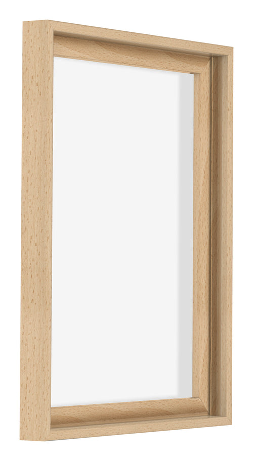 Lyon MDF Canvas Floater Frame 3 4 Beech Front Oblique | Yourdecoration.com