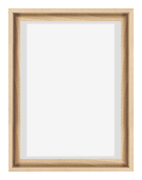 Lyon MDF Canvas Floater Frame 3 4 Beech Front | Yourdecoration.com