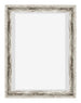 Lyon MDF Canvas Floater Frame 3 4 White Vintage Front | Yourdecoration.com