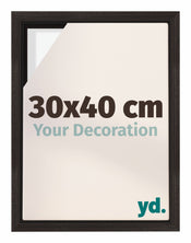 Lyon MDF Canvas Floater Frame 30x40cm Oak Dark Front Size | Yourdecoration.com