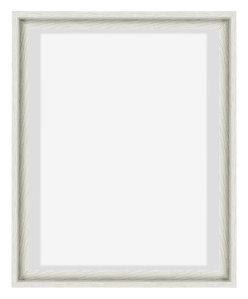 Lyon MDF Canvas Floater Frame 4 5 White Wash Front | Yourdecoration.com