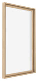 Lyon MDF Canvas Floater Frame 5 7 Beech Front Oblique | Yourdecoration.com