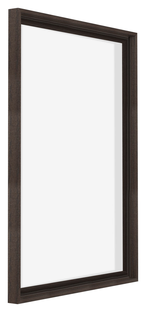 Lyon MDF Canvas Floater Frame 5 7 Oak Dark Front Oblique | Yourdecoration.com