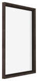 Lyon MDF Canvas Floater Frame 5 7 Oak Dark Front Oblique | Yourdecoration.com