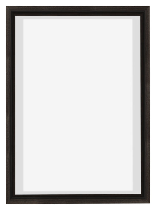 Lyon MDF Canvas Floater Frame 5 7 Oak Dark Front | Yourdecoration.com