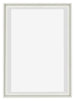 Lyon MDF Canvas Floater Frame 5 7 White Matte Front | Yourdecoration.com