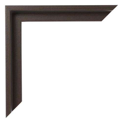Lyon MDF Canvas Floater Frame Oak Dark Corner | Yourdecoration.com