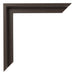 Lyon MDF Canvas Floater Frame Oak Dark Corner | Yourdecoration.com