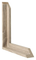 Lyon MDF Canvas Floater Frame Sonoma Oak Intersection | Yourdecoration.com