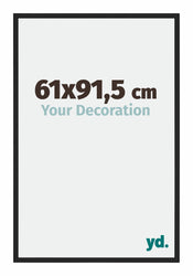 Miami Aluminium Photo Frame 61x91 5cm Black High Gloss Front Size | Yourdecoration.com