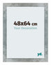 Mura MDF Photo Frame 48x64cm Iron Swept Front Size | Yourdecoration.com
