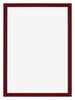 Mura MDF Photo Frame 49x68cm Wine Red Swept Front | Yourdecoration.com