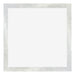 Mura MDF Photo Frame 50x50cm Silver Glossy Vintage Front | Yourdecoration.com