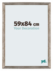 Mura MDF Photo Frame 59x84cm Metal Vintage Front Size | Yourdecoration.com
