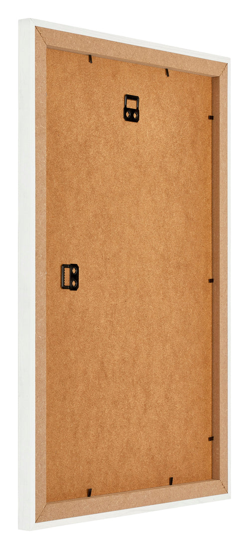 Mura MDF Photo Frame 60x90cm White Wiped Back Oblique | Yourdecoration.com