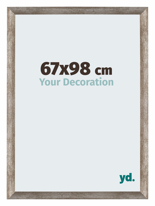 Mura MDF Photo Frame 67x98cm Metal Vintage Front Size | Yourdecoration.com