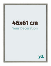 New York Aluminium Photo Frame 46x61cm Mercury Structure Front Size | Yourdecoration.com