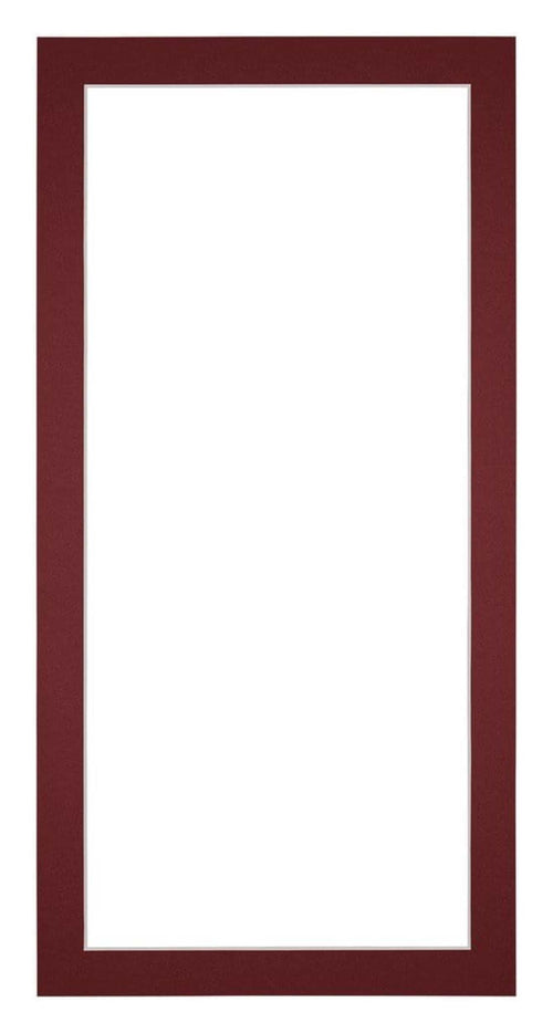 Passe Partout 20x40cm Carton Wine Red Edge 3cm Straight Front | Yourdecoration.com
