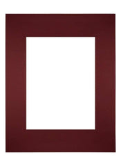 Passe Partout 24x30cm Carton Wine Red Edge Straight Front | Yourdecoration.com