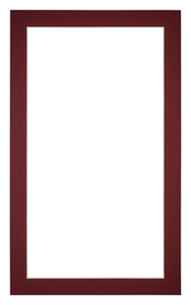 Passe Partout 30x50cm Carton Wine Red Edge 3cm Straight Front | Yourdecoration.com