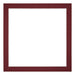 Passe Partout 50x50cm Carton Wine Red Edge 3cm Straight Front | Yourdecoration.com
