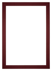 Passe Partout 70x100cm Carton Wine Red Edge 4cm Straight Front | Yourdecoration.com