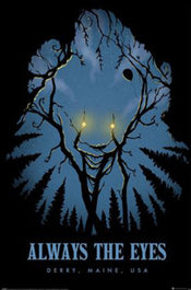 Poster It Welcom To Derry Always The Eyes 61x91 5cm PP2510322 | Yourdecoration.com