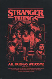 Poster Stranger Things 5 All Friends Welcome 61x91 5cm PP2500890 | Yourdecoration.com