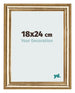Photo Frame 18x24cm Gold Antique MDF Lazio Front Size | Yourdecoration.com